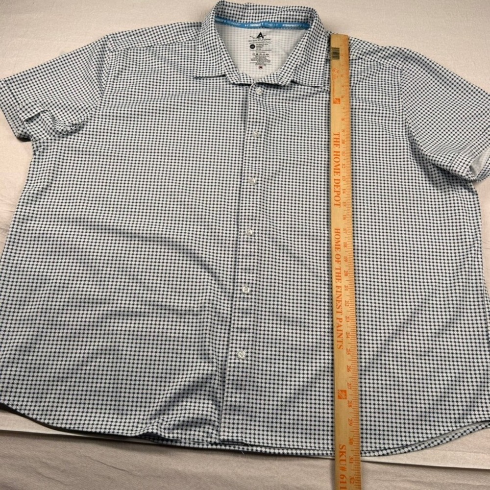 Arctic Cool MagnaReady Shirt Mens 4XL Magnetic Button Geometric Hydrofreeze X - Picture 7 of 8